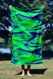Mijölnir Esotic Aura 90 Toalla de playa Multicolor
